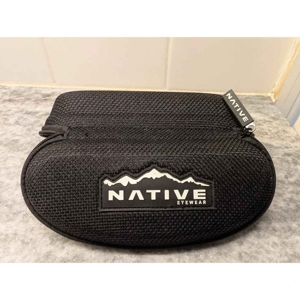 Native Eyewear Black Hard Eyeglass Sunglass‎ Case Clamshell Protective CASE ONLY